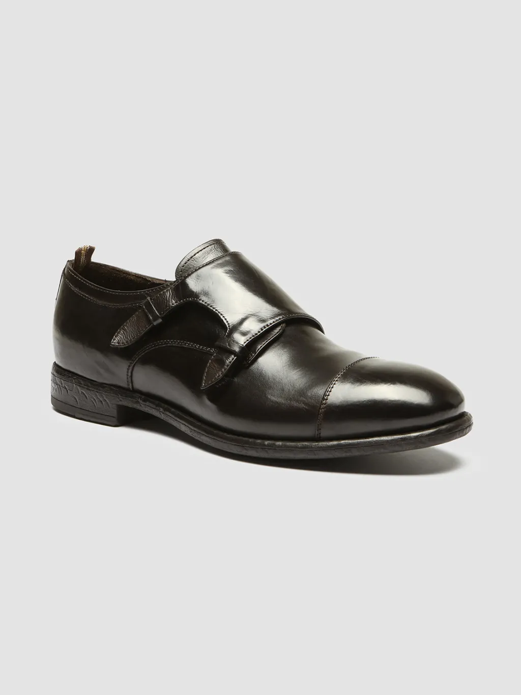 Officine Creative EMORY 017 - Brown Leather Derby Shoes