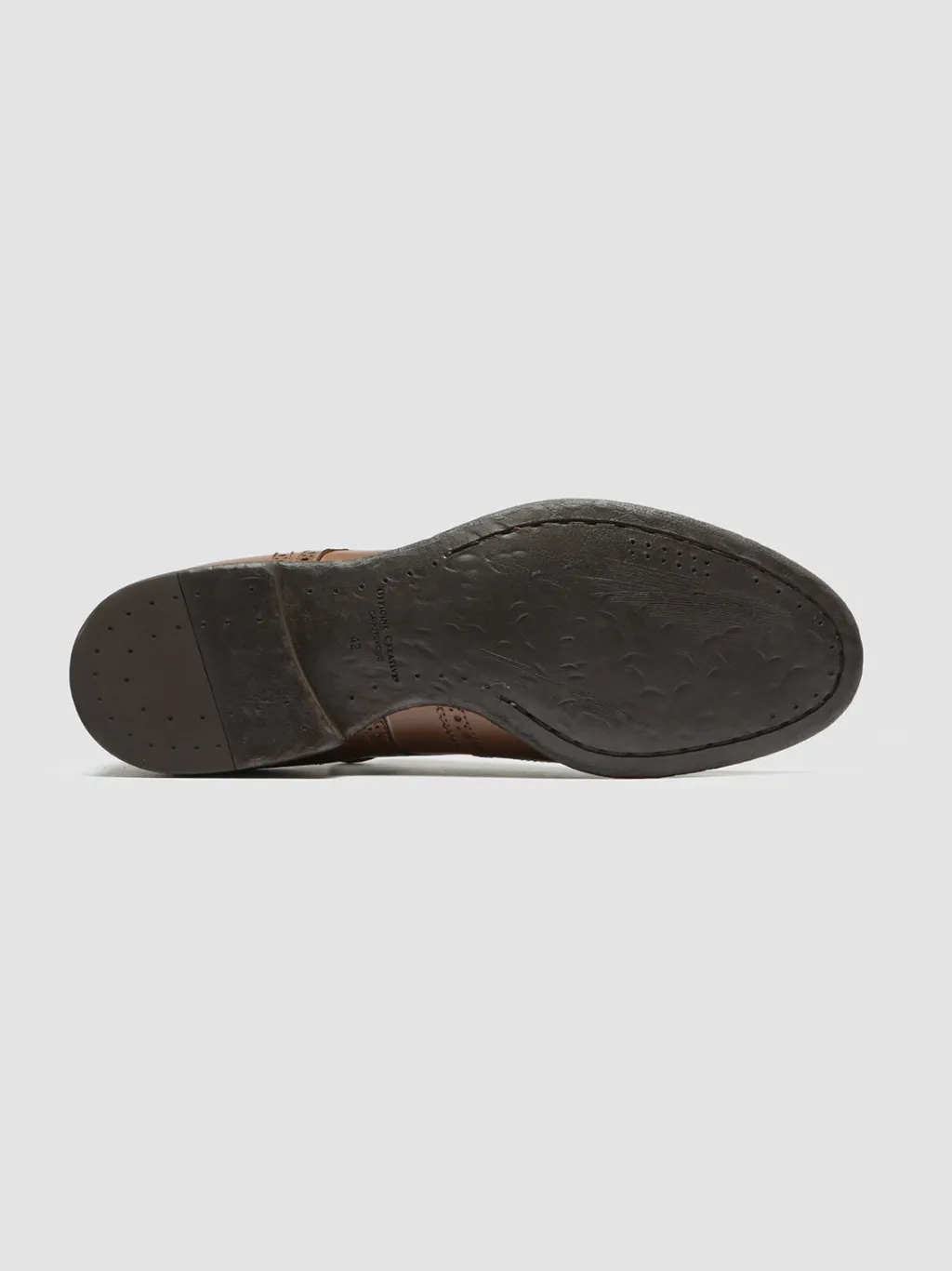 Officine Creative EMORY 015 - Brown Leather Derby Shoes
