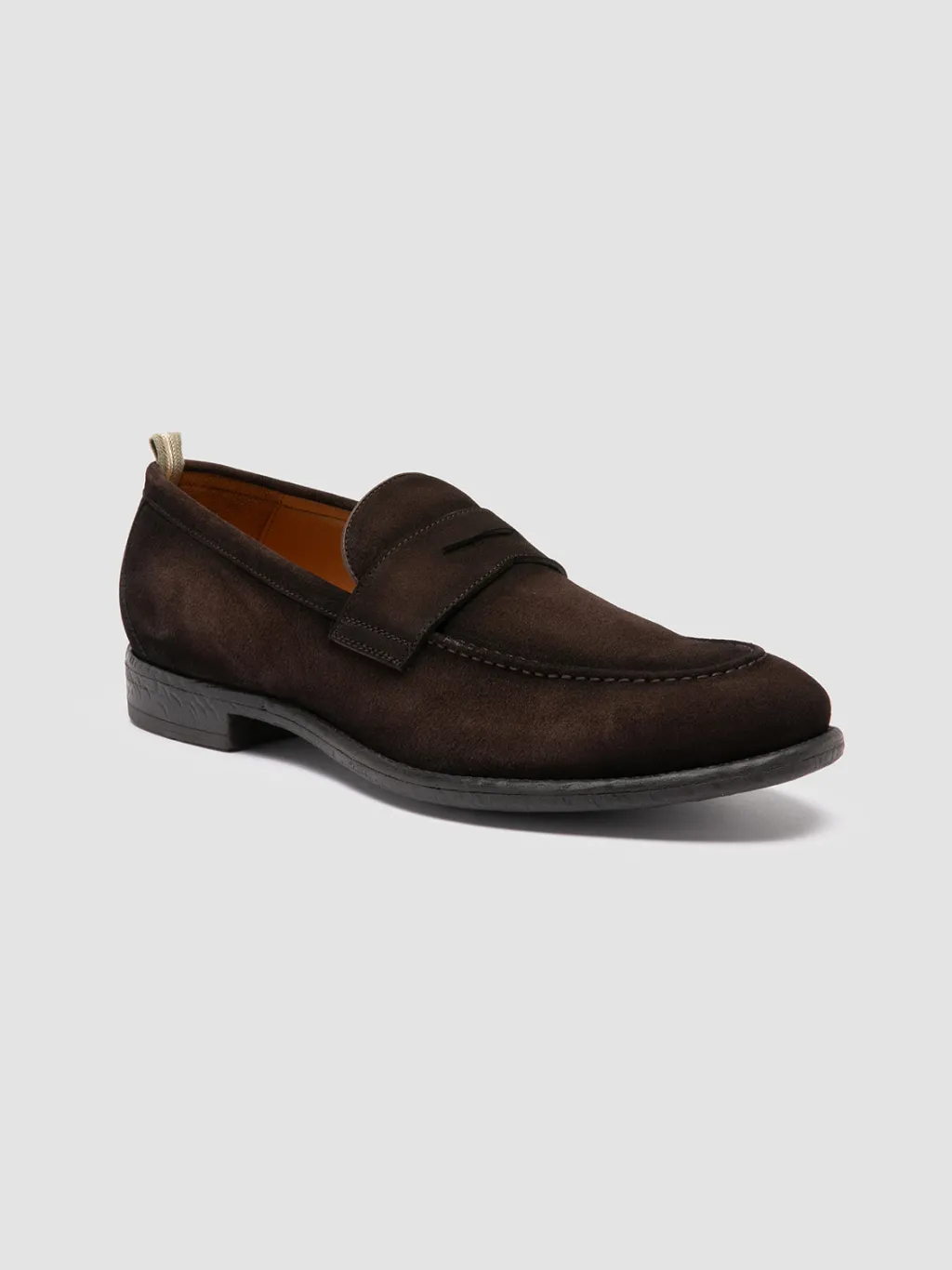 Officine Creative EMORY 024 - Brown Suede Loafers