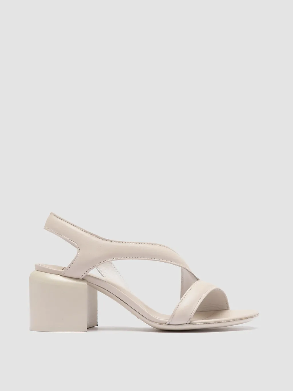 Women Officine Creative ETHEL 023 - White Leather Sandals