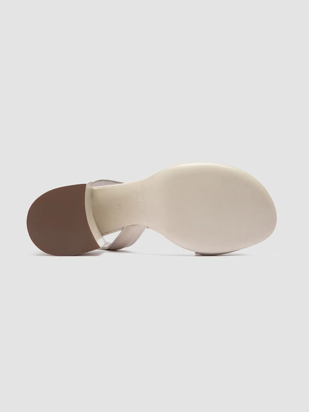 Women Officine Creative ETHEL 023 - White Leather Sandals