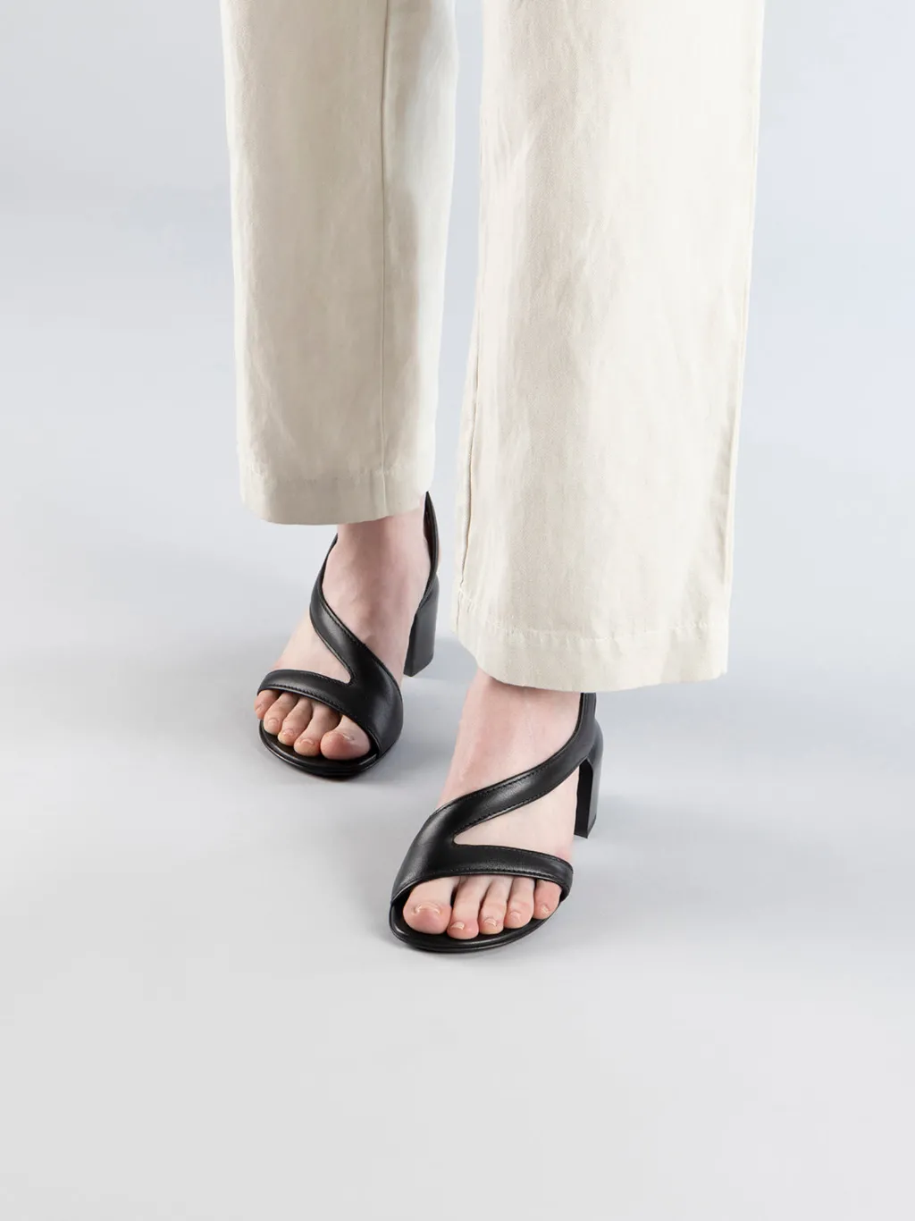 Women Officine Creative ETHEL 023 - White Leather Sandals