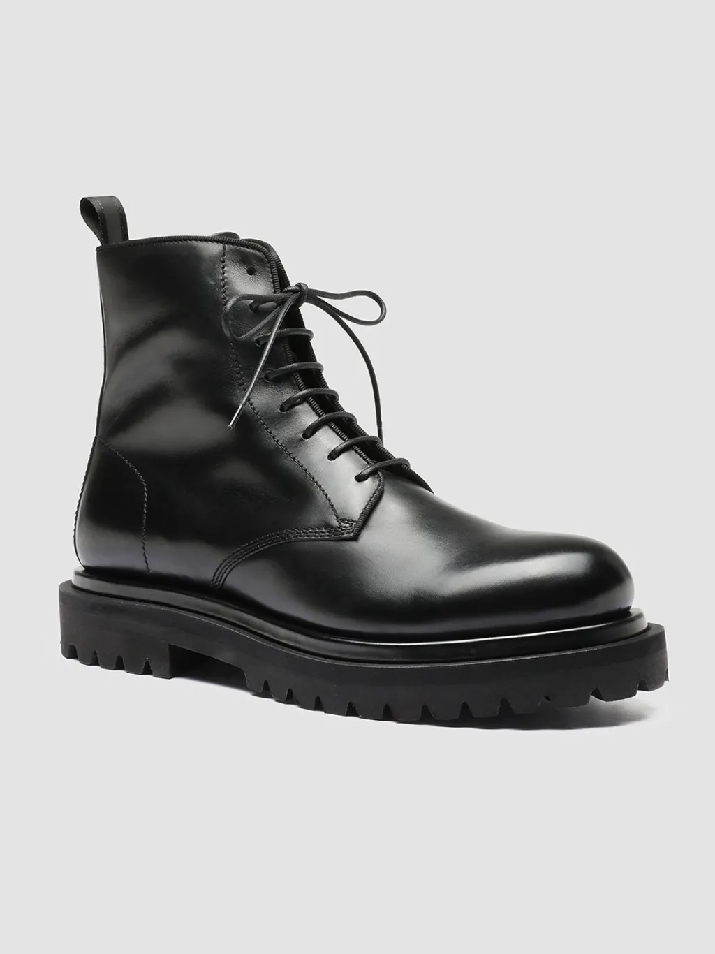 Officine Creative EVENTUAL 002 - Lace Up Leather Ankle Boots