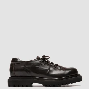 Officine Creative EVENTUAL DD 105 - Brown Leather Derby Shoes