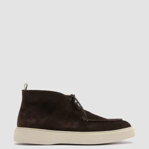 Officine Creative FRAME 002 - Grey Suede Chukka Boots