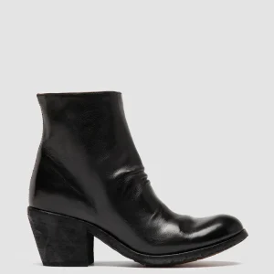 Women Officine Creative GODEAU 001 - Black Leather Zipped Boots