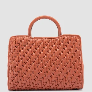 Women Officine Creative HELEN 025 - Salmon Pink Leather Hand Bag