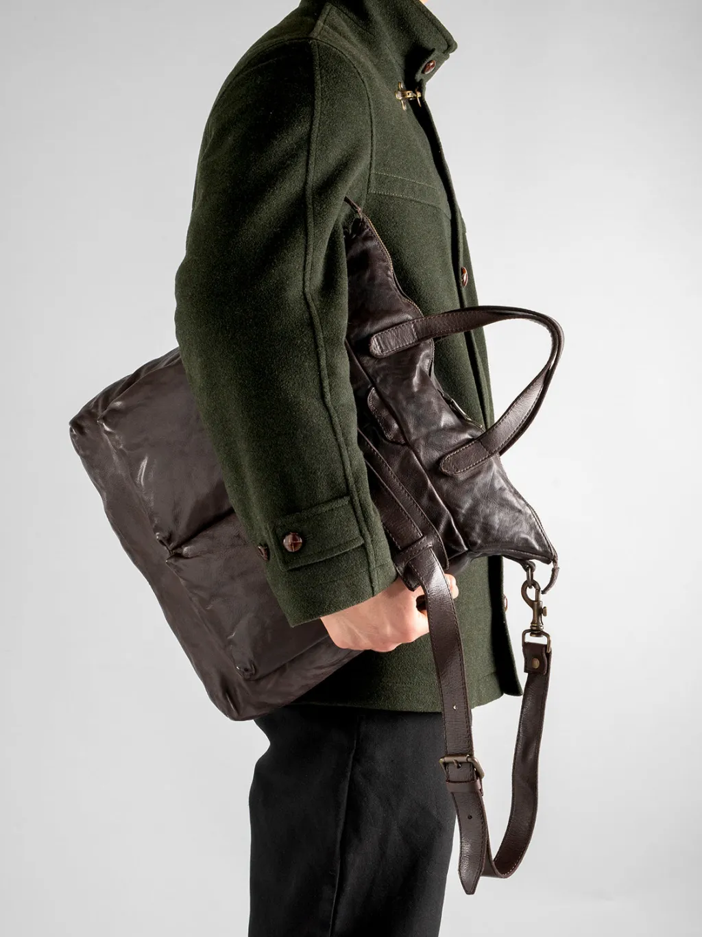 Women Officine Creative HELMET 27 - Leather Tote Bag