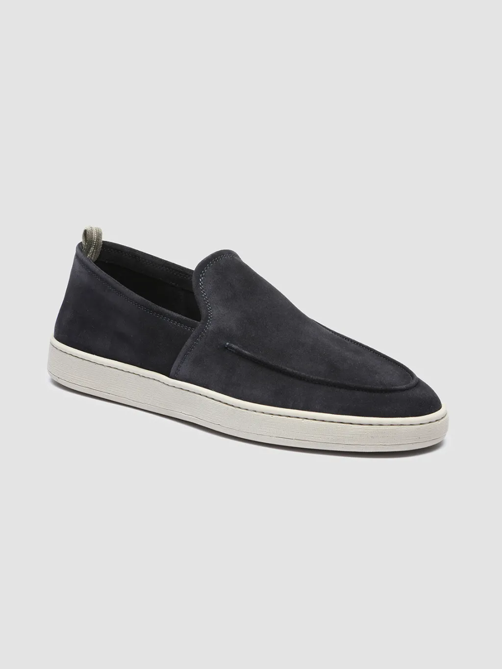 Officine Creative HERBIE 006 - Blue Suede Loafers