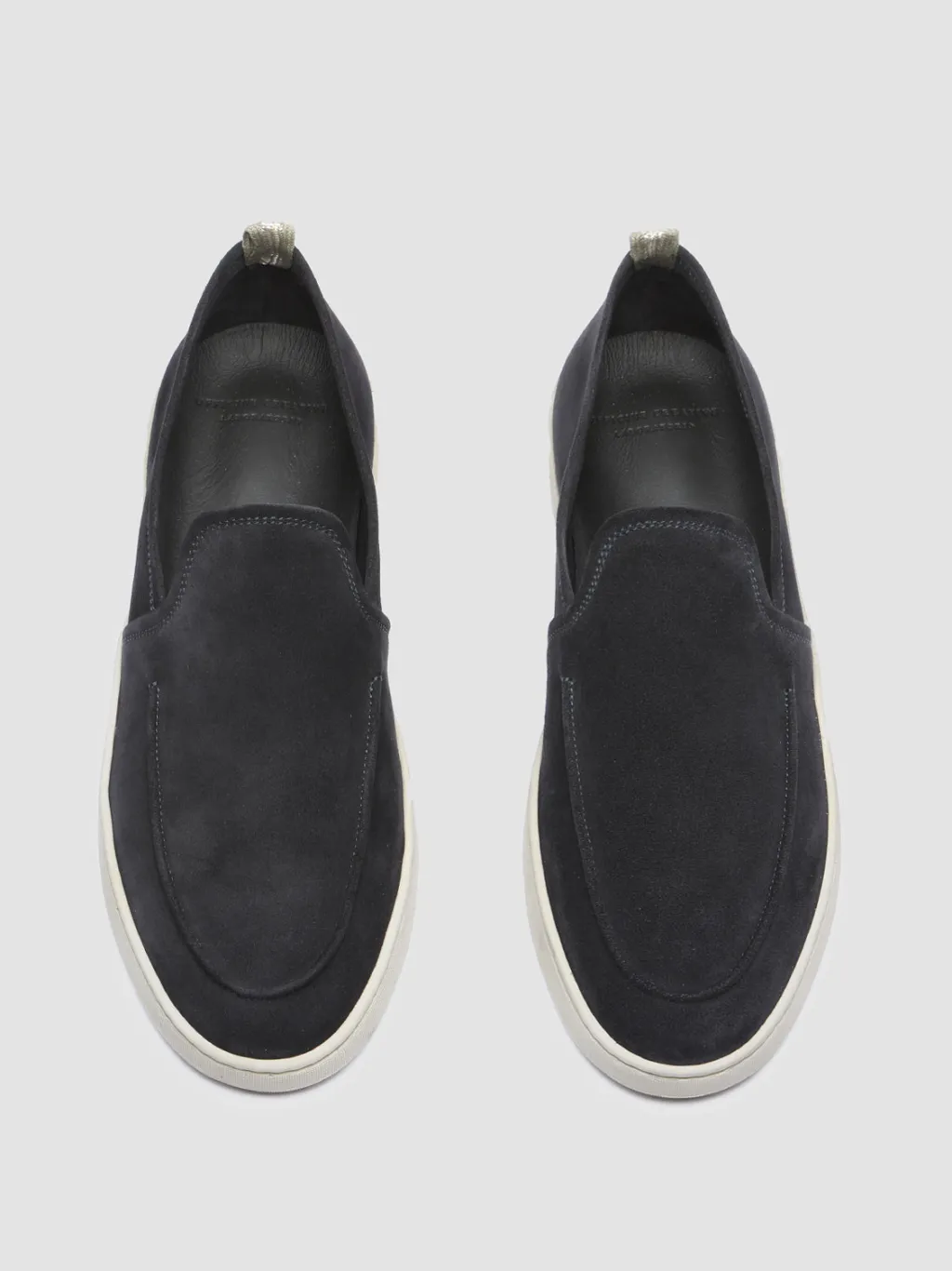 Officine Creative HERBIE 006 - Blue Suede Loafers