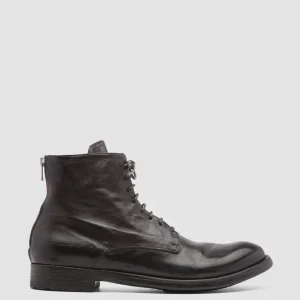 Officine Creative HIVE 016 - Brown Leather Boots
