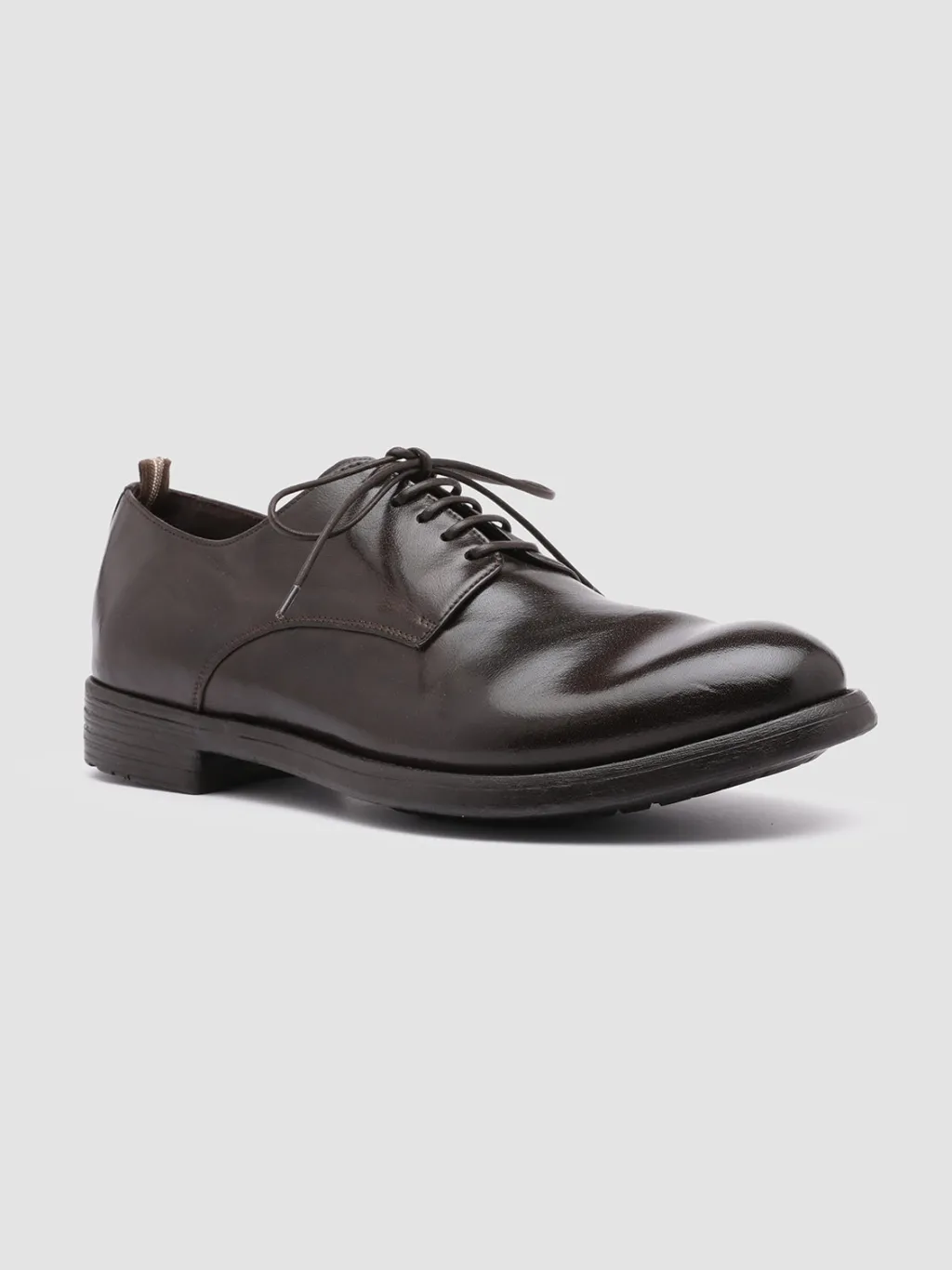 Officine Creative HIVE 008 - Brown Leather Derby Shoes