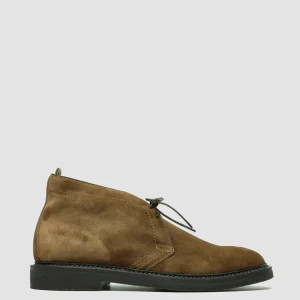 Officine Creative HOPKINS FLEXI 202 - Brown Suede Chukka Boots