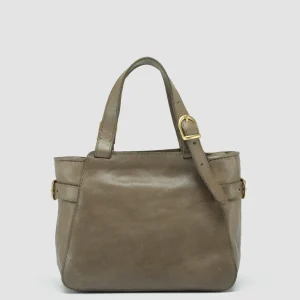 Women Officine Creative JULIE 004 - Green Leather Shoulder Bag