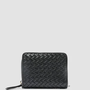 Women Officine Creative JULIET 102 - Woven Leather Zip-Around Wallet