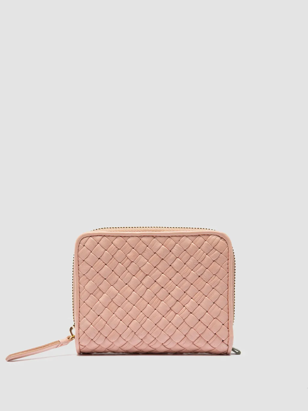 Women Officine Creative JULIET 102 - Woven Leather Zip-Around Wallet
