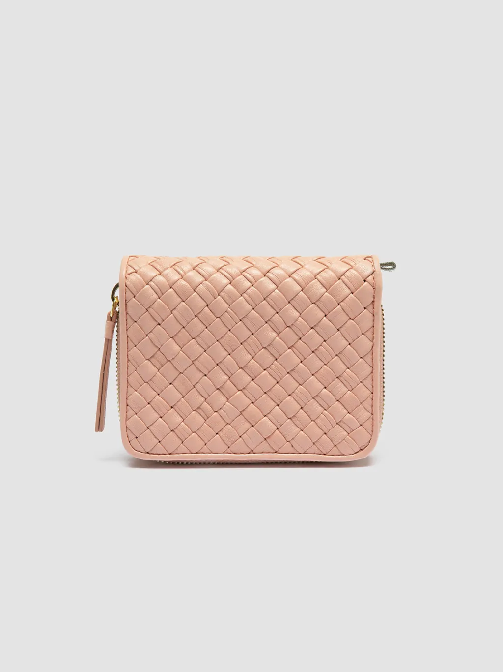 Women Officine Creative JULIET 102 - Woven Leather Zip-Around Wallet