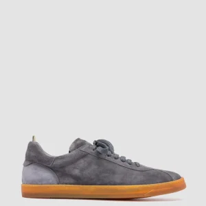 Officine Creative KARMA 015 - Grey Suede Low Top Sneakers
