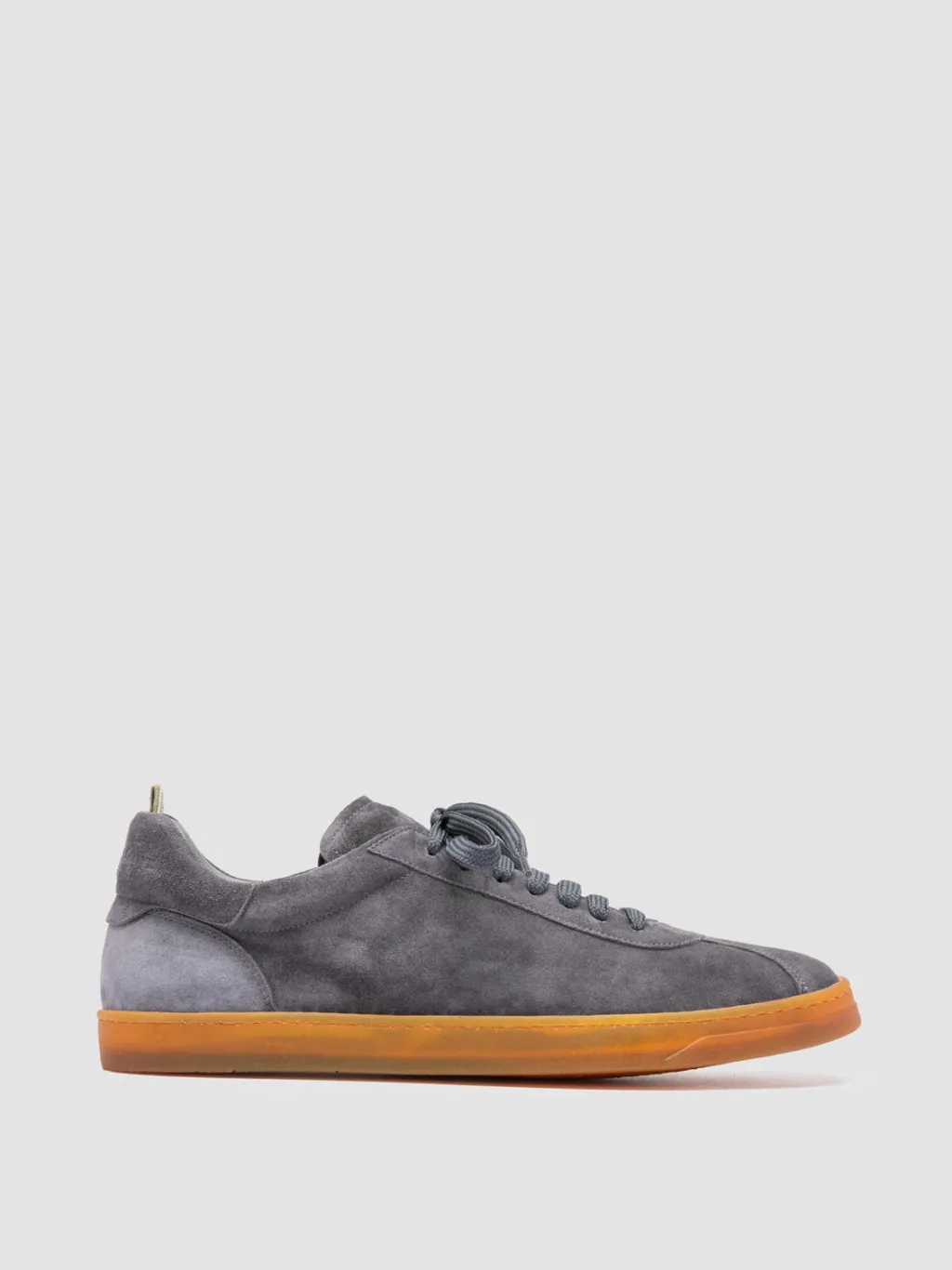 Officine Creative KARMA 015 - Grey Suede Low Top Sneakers