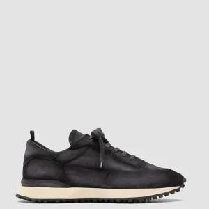 Officine Creative KEYNES 001 - Blue Suede Sneakers