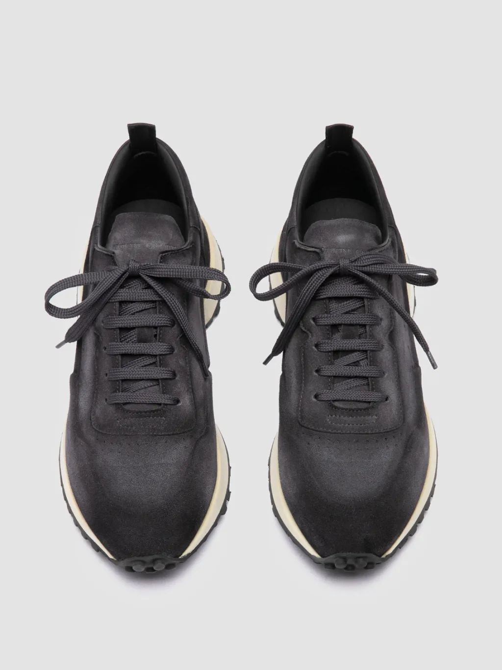 Officine Creative KEYNES 001 - Blue Suede Sneakers