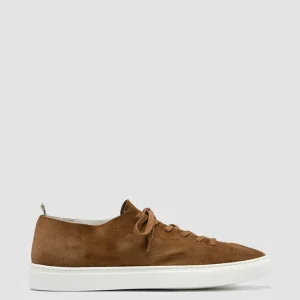 Officine Creative LEGGERA 001 - Brown Suede Low Top Sneakers