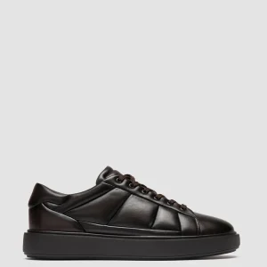 Officine Creative LEISURE 001 - Brown Leather Low Top Sneakers