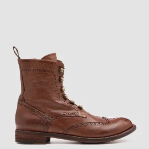 Women Officine Creative LEXIKON 131 - Brown Leather Booties