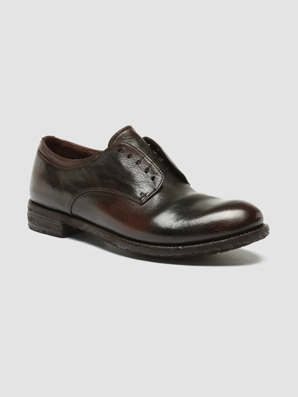 Women Officine Creative LEXIKON 012 - Brown Leather Derby Shoes