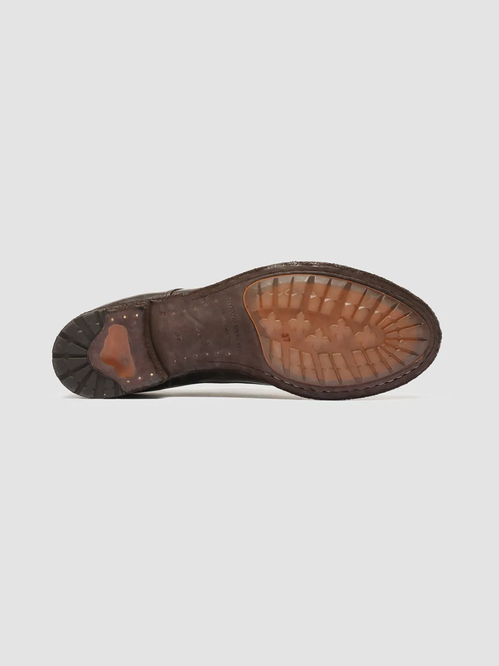 Women Officine Creative LEXIKON 012 - Brown Leather Derby Shoes