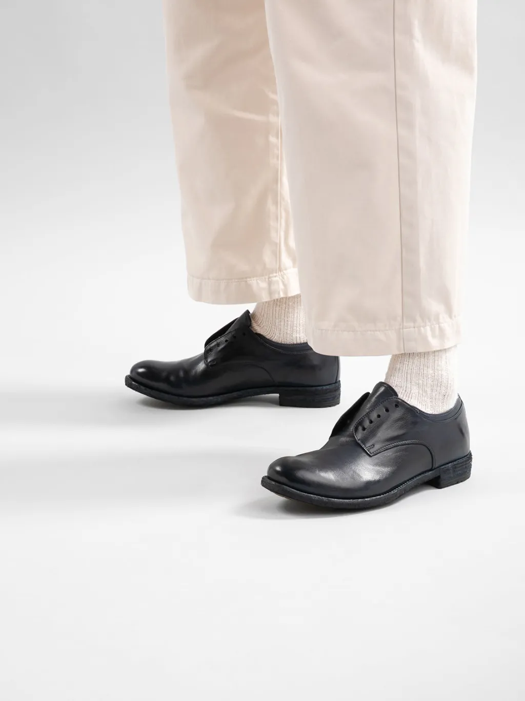 Women Officine Creative LEXIKON 012 - Brown Leather Derby Shoes