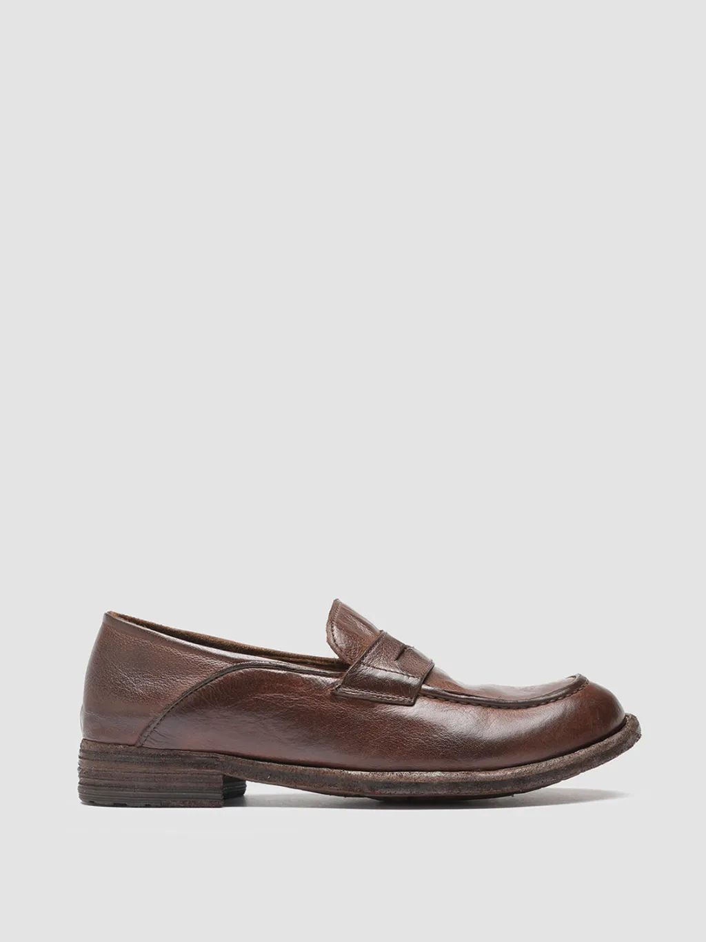 Women Officine Creative LEXIKON 140 - Brown Leather Penny Loafers