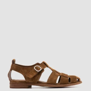 Women Officine Creative LEXIKON 536 - Brown Suede Sandals
