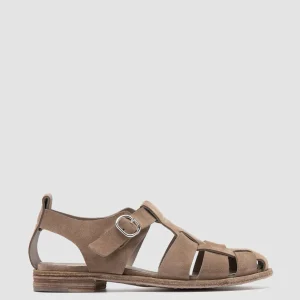 Women Officine Creative LEXIKON 536 - Taupe Suede Sandals