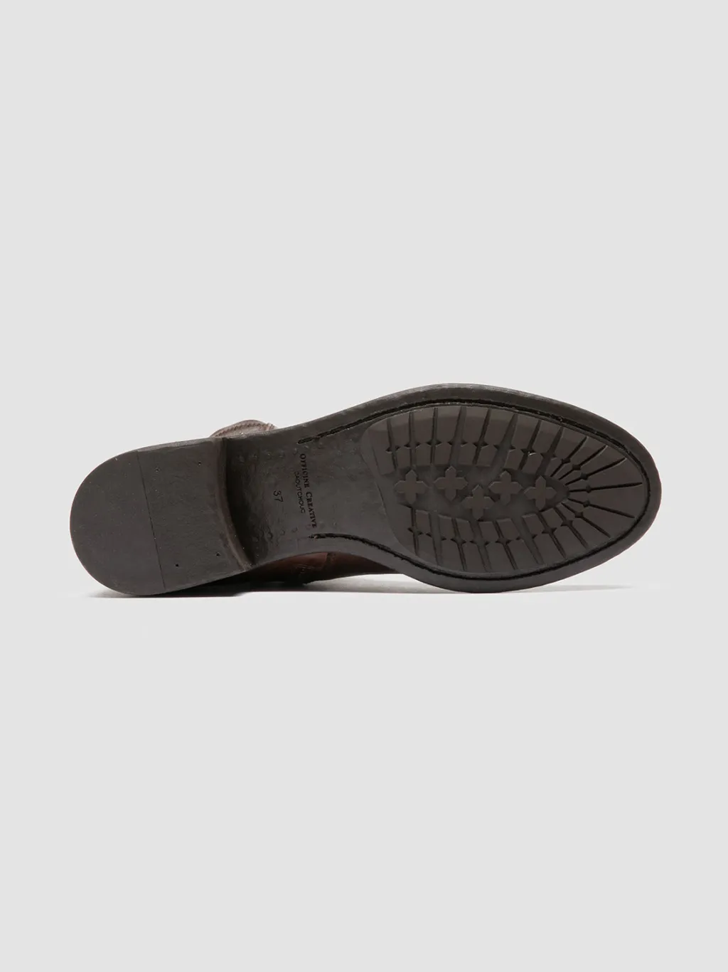 Women Officine Creative LIS 004 - Brown Leather Zipped Boots