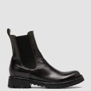 Women Officine Creative LORAINE 004 - Black Leather Chelsea Boots
