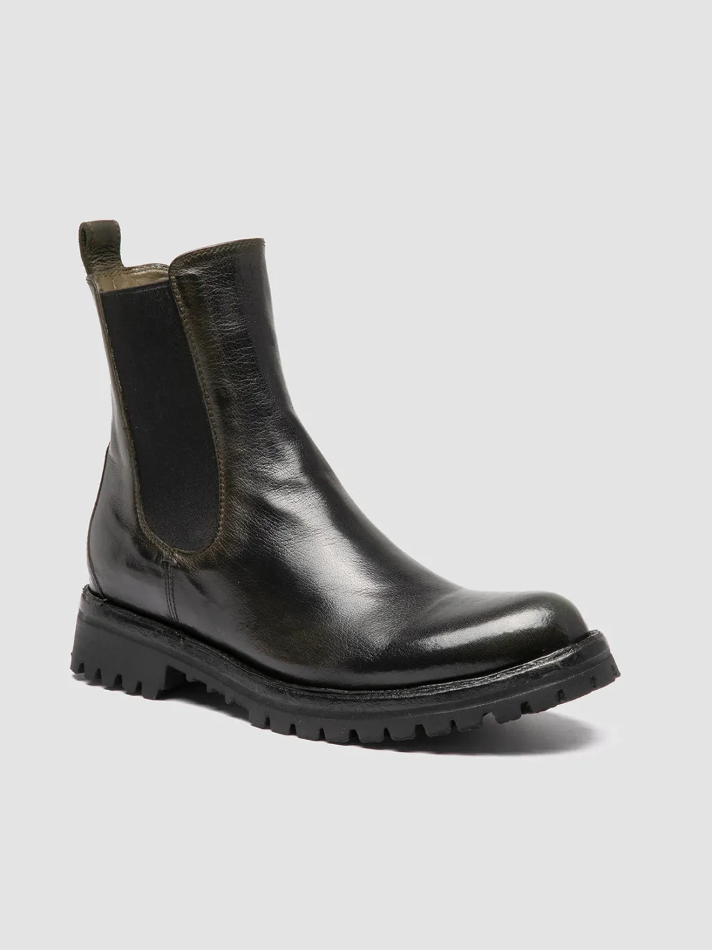 Women Officine Creative LORAINE 004 - Black Leather Chelsea Boots