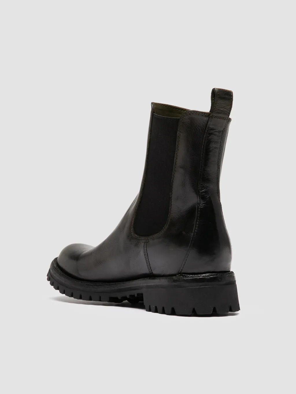 Women Officine Creative LORAINE 004 - Black Leather Chelsea Boots