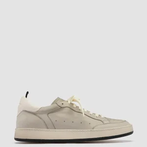 Officine Creative MAGIC 002 - Beige Nubuck Low Top Sneakers