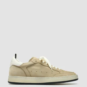 Officine Creative MAGIC 002 - Beige Nubuk Low Top Sneakers