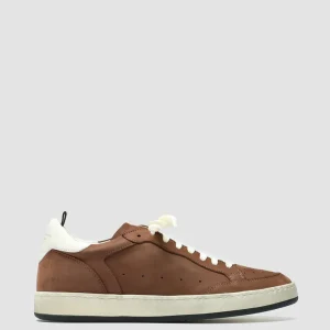 Officine Creative MAGIC 002 - Brown Nabuk Low Top Sneakers