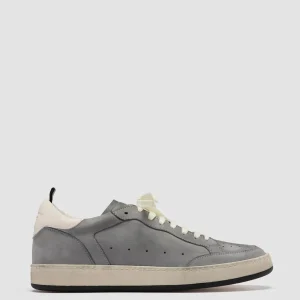Officine Creative MAGIC 002 - Grey Nubuck Low Top Sneakers