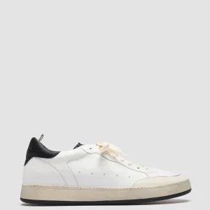 Officine Creative MAGIC 001 - White Leather And Suede Low Top Sneakers