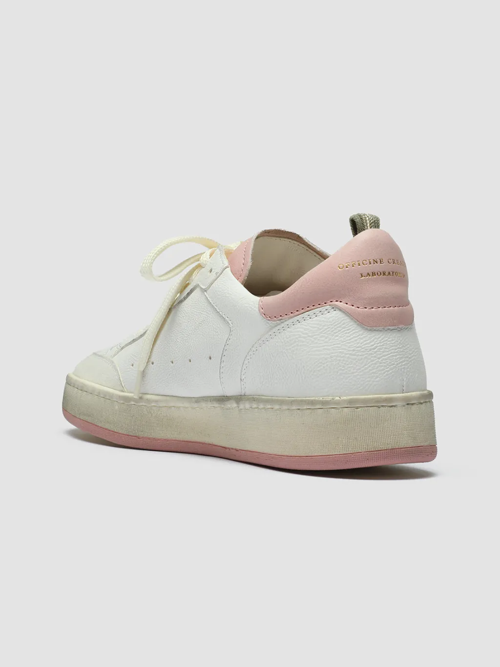 Women Officine Creative MAGIC 101 - White Leather Low Top Sneakers