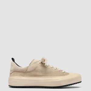 Women Officine Creative MES 105 - Ivory Suede Sneakers