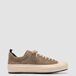 Officine Creative MES 009 - Leather And Suede Low Top Sneakers