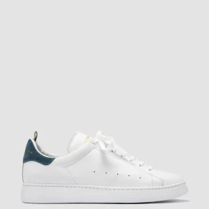 Officine Creative MOWER 002 - White Leather And Suede Low Top Sneakers