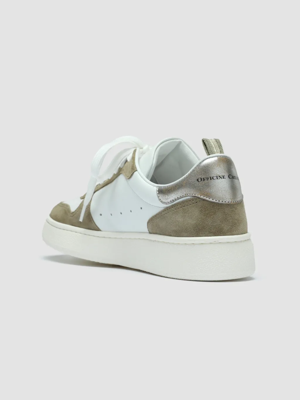 Women Officine Creative MOWER 110 - White Leather Low Top Sneakers
