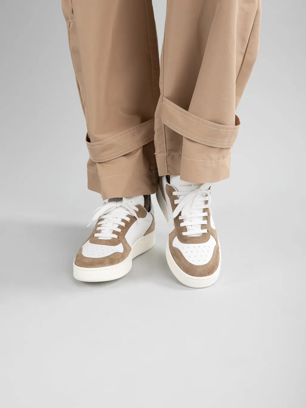 Women Officine Creative MOWER 110 - White Leather Low Top Sneakers