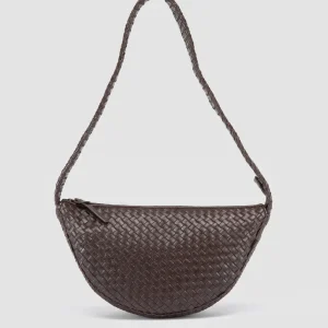 Women Officine Creative OC CLASS 068 - Brown Woven Leather Crossbody Bag